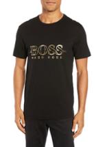 Men's Boss Gold Logo T-shirt - Black