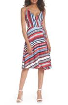 Women's Cooper St Milan Stripe Wrap Dress - Red