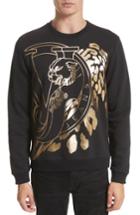 Men's Versace Collection Graphic Sweatshirt - Black