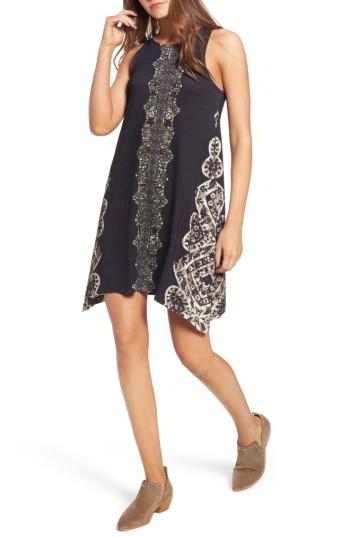 Women's O'neill Hawthorne Sharkbite Hem Dress - Black