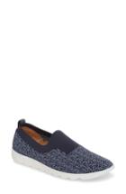 Women's Comfortiva Ginger Sock Fit Sneaker M - Blue