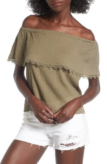 Women's Billabong Spring Fling Off The Shoulder Top