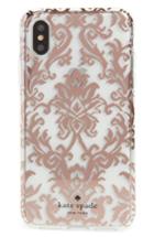 Kate Spade New York Rose Gold Tapestry Iphone X Case - Pink