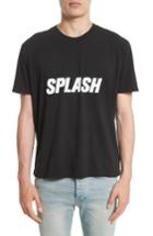 Men's Our Legacy Splash Graphic T-shirt - Black