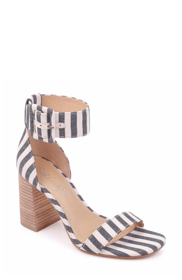 Women's Splendid Block Heel Sandal M - Blue