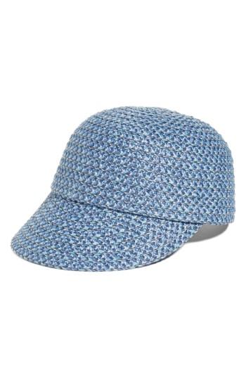 Women's Eric Javits Mondo Woven Cap - Blue