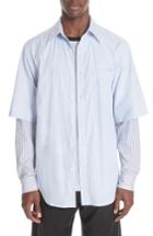 Men's 3.1 Phillip Lim Double Layer Woven Shirt - White