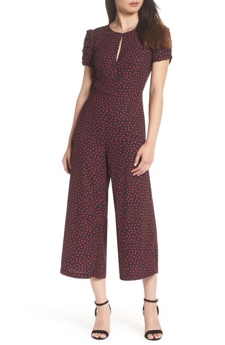 Women's Adelyn Rae Vivianna Crop Jumpsuit
