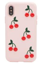 Sonix Cherry Iphone X Case - Pink