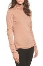 Women's N:philanthropy Easton Cutout Turtleneck - Pink