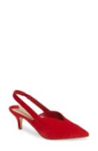 Women's Leith Slingback Pump .5 M - Red