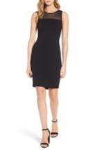 Women's Sentimental Ny Mesh Inset Body-con Dress - Black