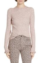 Women's La Vie Rebecca Taylor Ribbed Sweater - Pink
