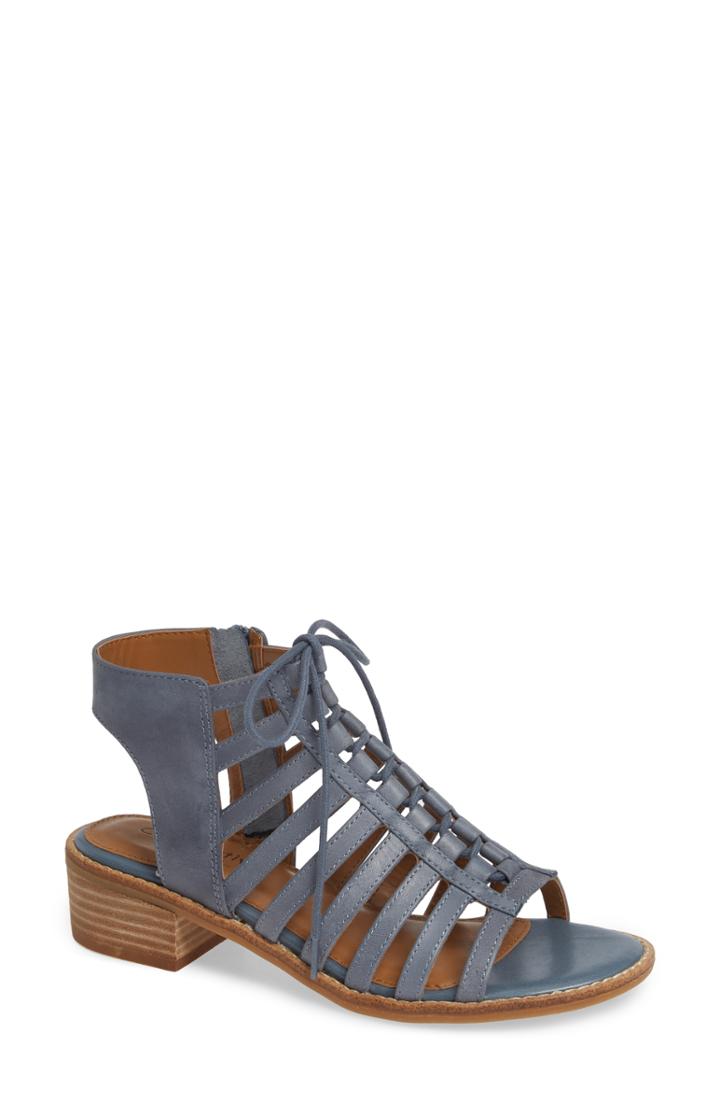 Women's Comfortiva Blossom Sandal M - Blue