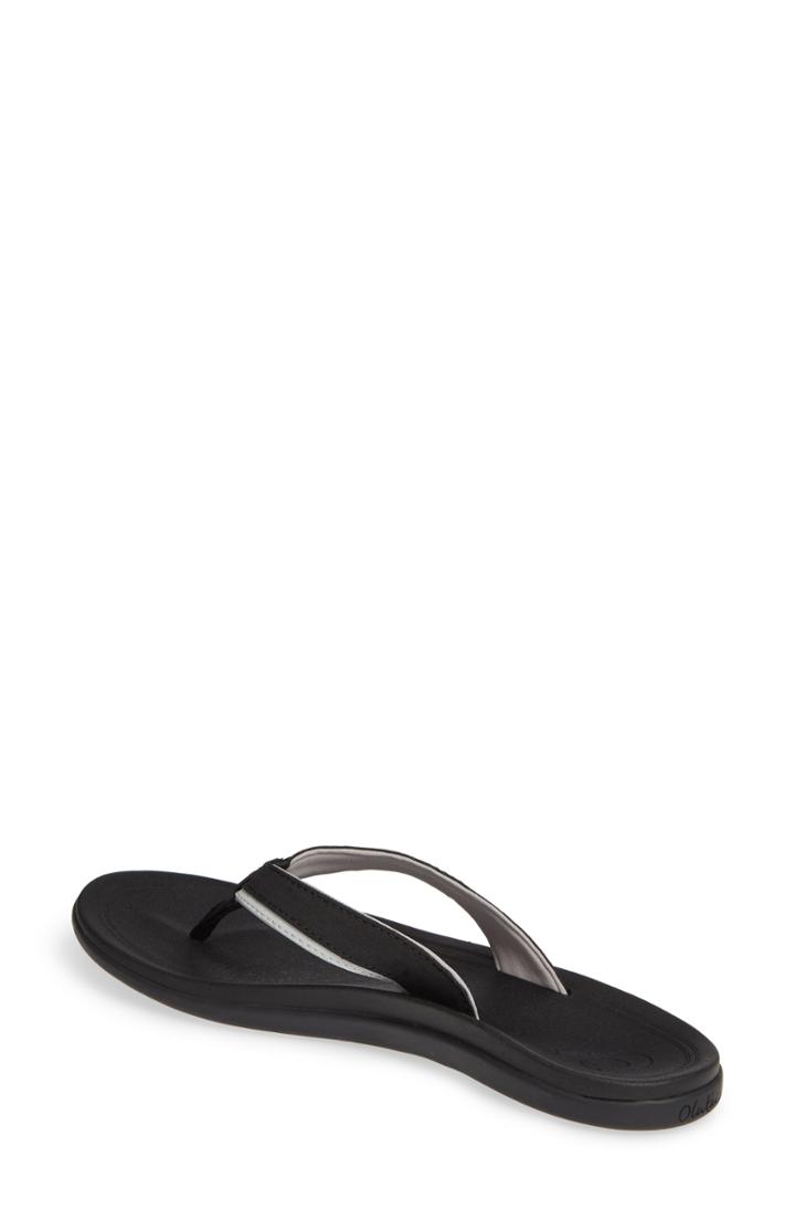 Women's Olukai Punua Flip Flop M - Black