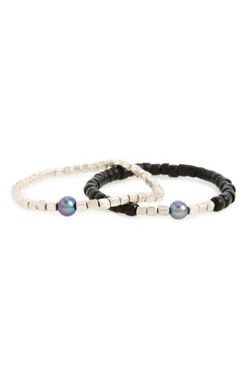 Men's George Frost Essouira Shore Bead Bracelet Set