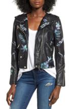 Women's Blanknyc Painted Moto Jacket - Black