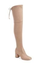 Women's Charles By Charles David Owen Over The Knee Boot M - Beige