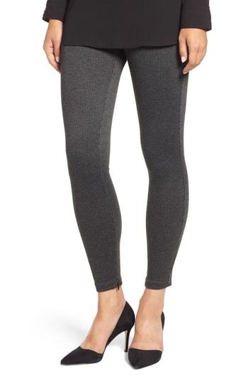 Women's Chaus Menswear Ponte Leggings - Black
