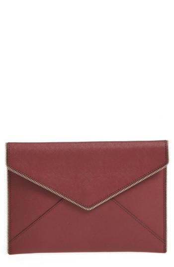 Rebecca Minkoff Leo Envelope Clutch - Red