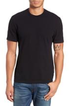 Men's James Perse Microstripe Ringer T-shirt (xl) - Blue
