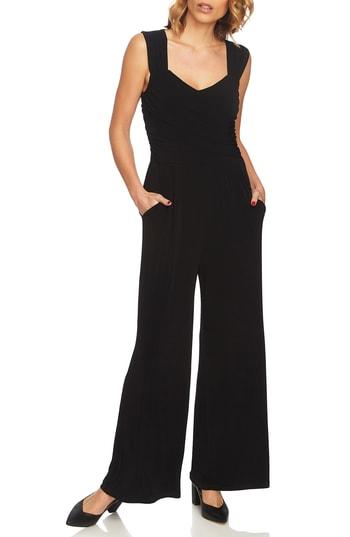 Women's 1.state Wide Leg Jumpsuit, Size - Black