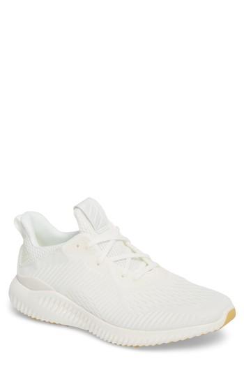 Men's Adidas Alphabounce Em Undye Running Shoe .5 M - Grey