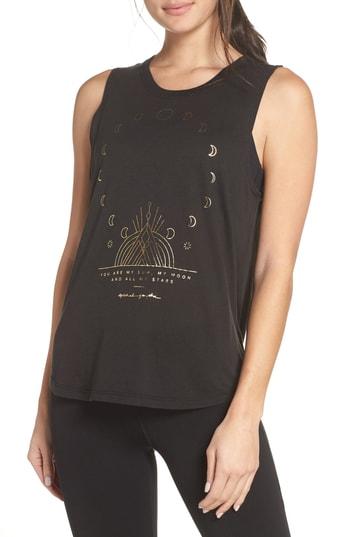 Women's Spiritual Gangster Moon Muscle Tank