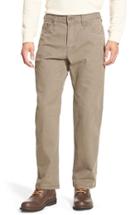 Men's Prana 'bronson' Straight Leg Stretch Canvas Pants X 34 - Brown