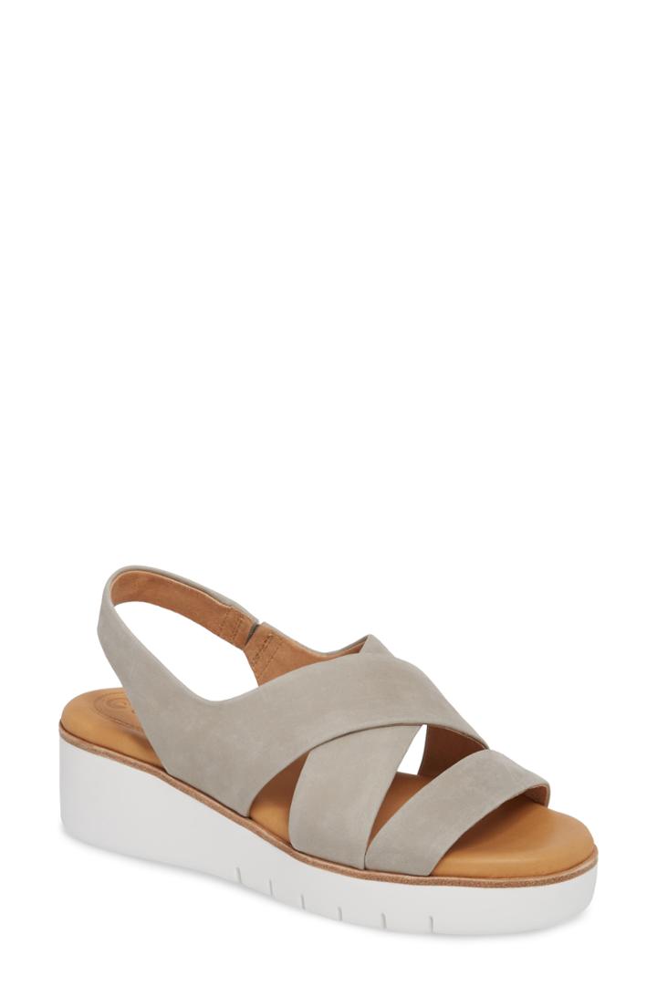 Women's Cc Corso Como Brinney Wedge Sandal .5 M - Grey