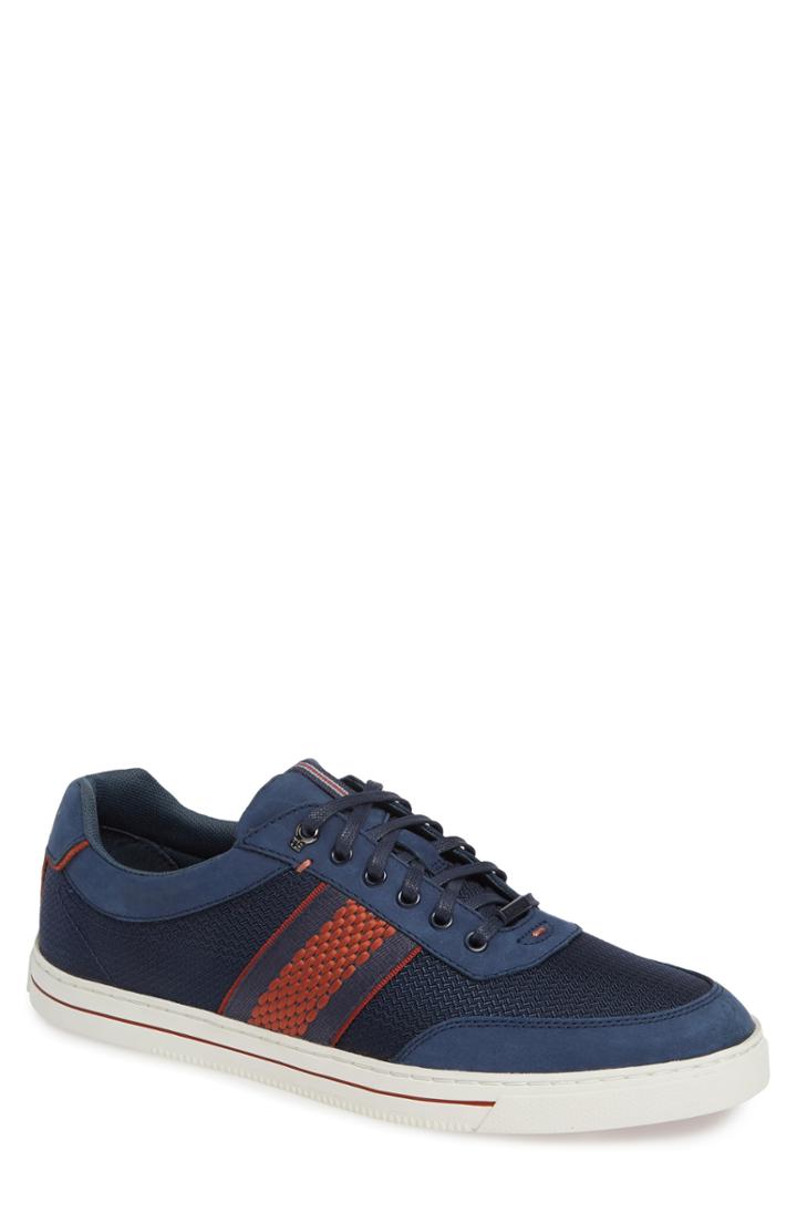 Men's Ted Baker London Zeylen Low Top Sneaker M - Blue