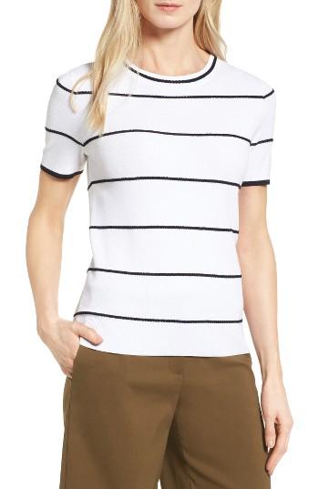 Women's Halogen Bow Back Pullover - Ivory