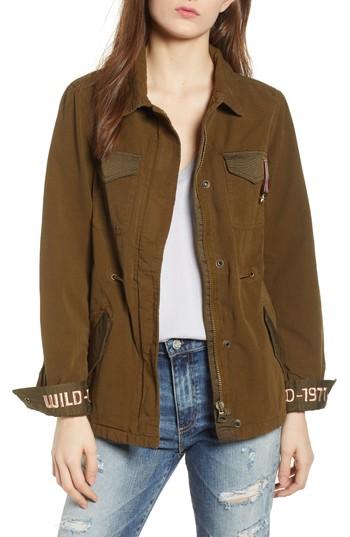 Women's Scotch & Soda Safari Jacket - Green