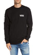 Men's Vans World's #1 Long Sleeve Graphic T-shirt - Black
