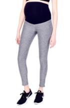 Women's Ingrid & Isabel 'active' Maternity Leggings With Crossover Panel - Grey