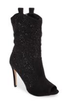 Women's Lauren Lorraine Layla Embellished Boot .5 M - Black