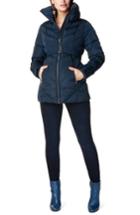 Women's Noppies 'lene' Quilted Maternity Jacket, Size - Blue