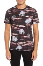 Men's Ted Baker London Happie Slim Fit Print T-shirt (m) - Red