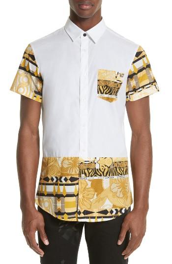 Men's Versace Jeans Short Sleeve Sport Shirt