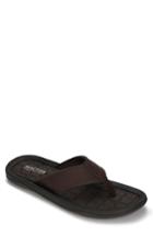 Men's Reaction Kenneth Cole Four Sandal Flip Flop M - Brown
