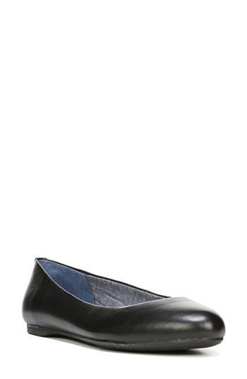 Women's Dr. Scholl's Giorgie Flat .5 M - Black