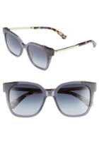 Women's Kate Spade New York Caelyns Basic 52mm Sunglasses - Blue Gradient/ Havana