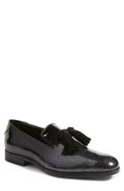 Men's Jimmy Choo 'foxley' Ombre Glitter Tassel Loafer Us / 41eu - Black