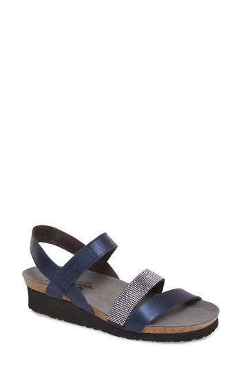 Women's Naot 'krista' Sandal Us / 36eu - Blue