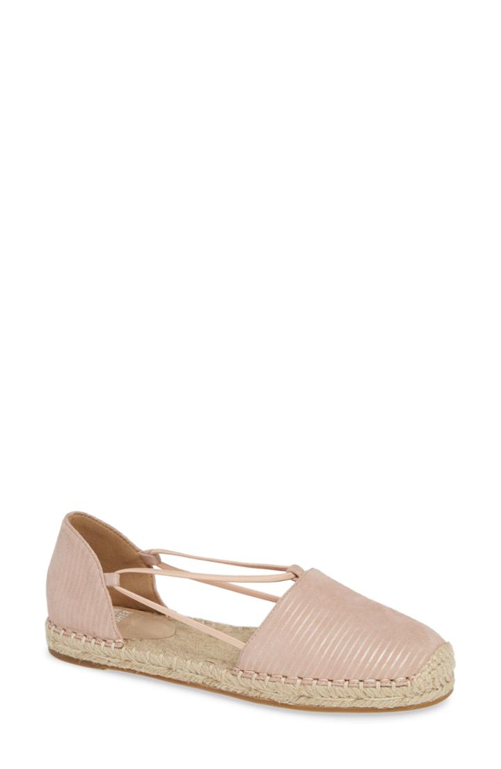 Women's Eileen Fisher Lee Espadrille Flat M - Pink