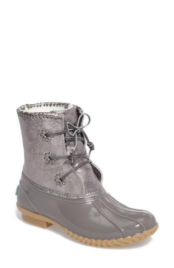 Women's Jack Rogers 'chloe' Rain Boot M - Grey