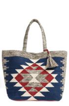 Sole Society Rees Woven Geometric Tote -