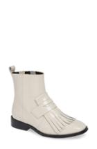 Women's Jeffrey Campbell Baron Bootie .5 M - Ivory