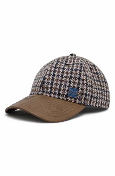 Men's Melin 'the Voyage' Tweed & Leather Baseball Cap -