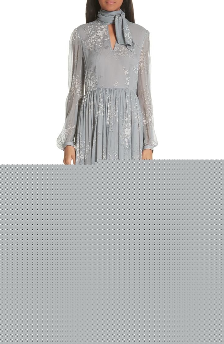 Women's Whistles Elderberry Embroidered Sweatshirt Dress